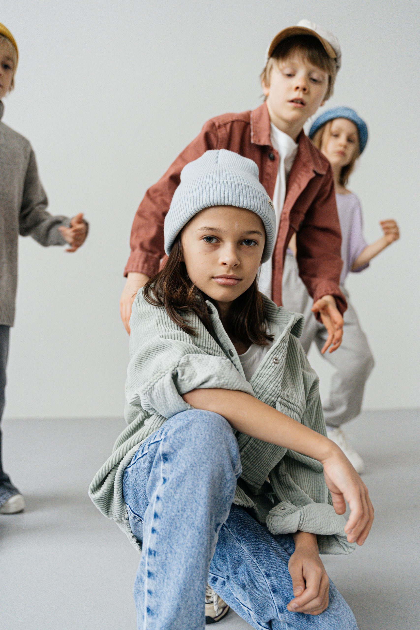 Children participating in a hip hop dance class at Dance ConneXion